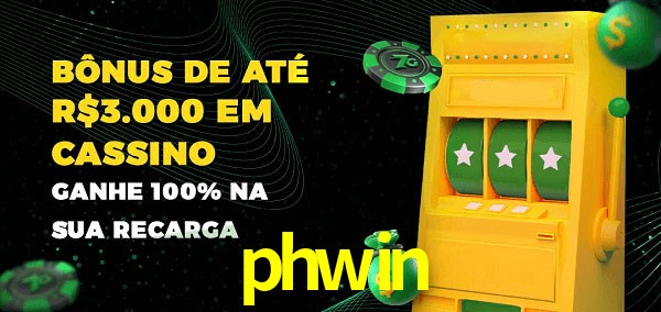 phwin melhor bônus de depósito